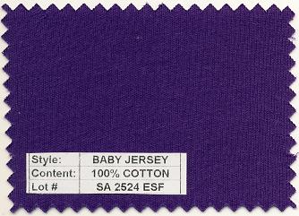 Baby Jersey 100% Cotton